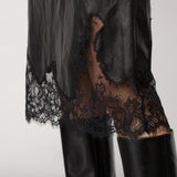 GittCC Lace Midi Skirt - Black