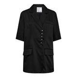 MeiCC SS Blazer - Black
