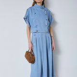 TillyCC Vest - Fade Denim