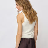 LueCC Knit Top - Off white