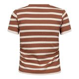 GrannyCC Gathering Stripe Tee - OffWhite/Suntan