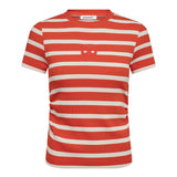 GrannyCC Gathering Stripe Tee - Offwhite Flame