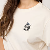 Coco BeachCC Box Tee - Pearl