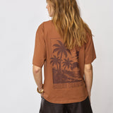 Coco BeachCC Box Tee - Chocolate
