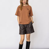 Coco BeachCC Box Tee - Chocolate