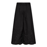 PoppyCC Pleat Scallop Skirt - Black