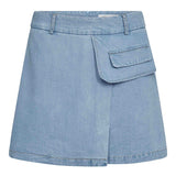 TillyCC Pocket Skirt - Fade Denim