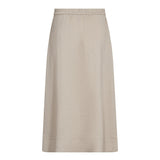 EvaCC Midi Elastic Skirt - Walnut