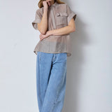 ReggieCC Top - Taupe