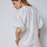 NeaCC SS V-Shirt - White