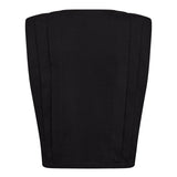 ZelliCC Padded Pleat Top - Black - Co'couture