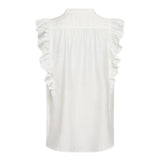 HeraCC Frill SS V-Top - White