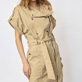 KeshaCC SS Dress - Bisquit