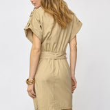 KeshaCC SS Dress - Bisquit