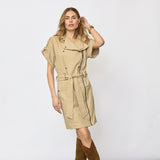 KeshaCC SS Dress - Bisquit