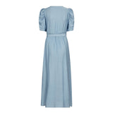 HeraCC SS Wrap Dress - Pale Blue