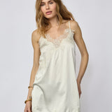IdunCC Lace Crop Dress - Off white