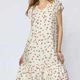 MarisCC Sunrise Crop Dress - Off white