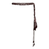 MorisonCC Scarf Mix Belt - Dark Brown