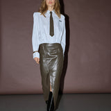 RivenCC Shoulder Shirt - White