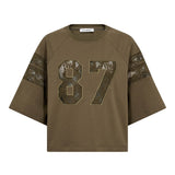 ElyCC 87 Lace Tee Sweat - Army