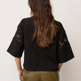ElyCC 87 Lace Tee Sweat - Black
