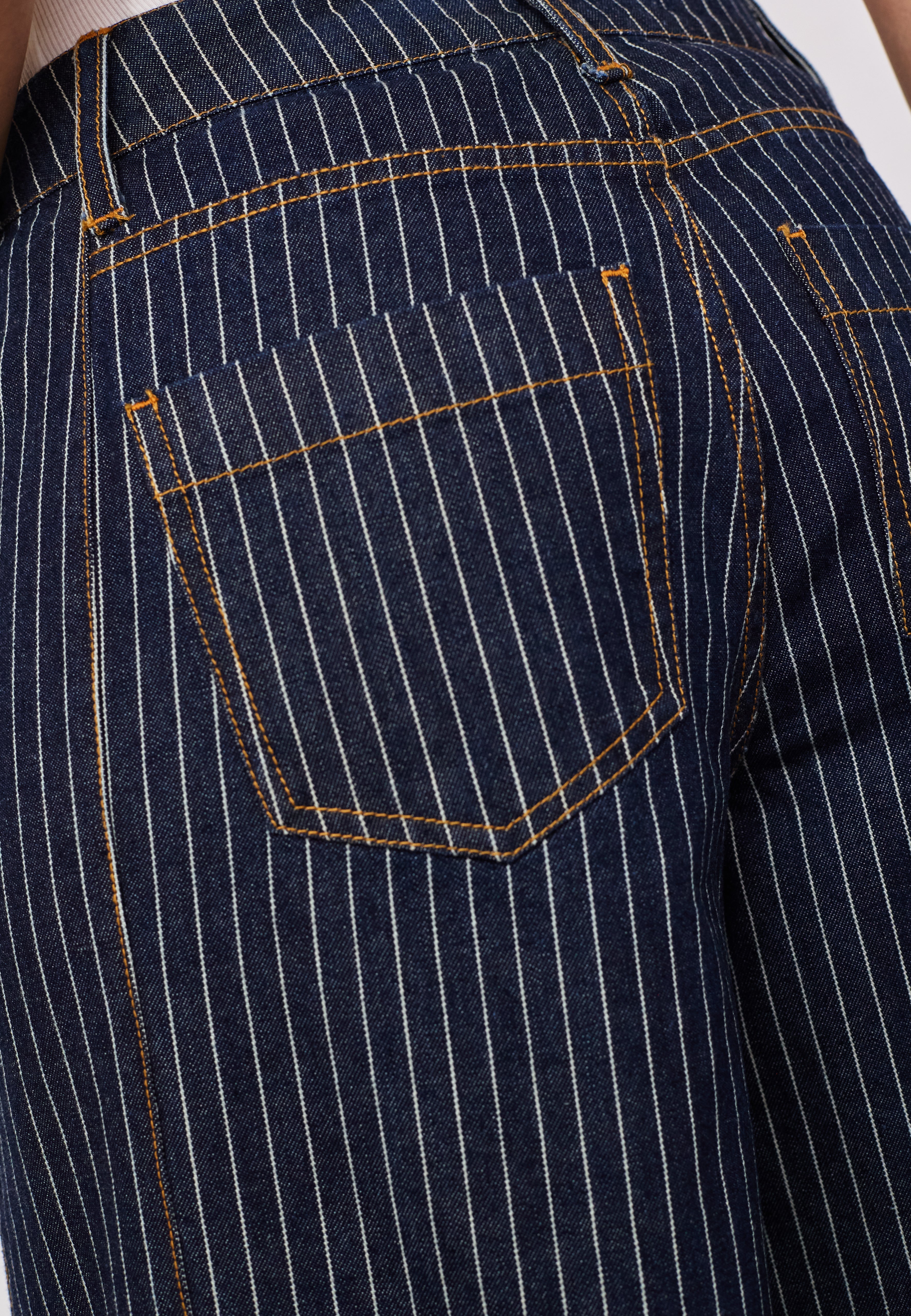 SiggaCC Stripe Pant - Denim Blue - Co'couture