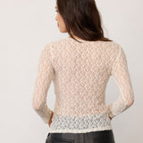 BarnaCC O-Neck Blouse - Off-White