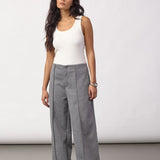 LanceCC Crease Sweatpant - Mid Grey Melange - Co'couture