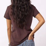 43002 Co´coutureCC Tee - Chocolate Plum