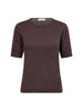 33016 GrannyCC SS Tee - Chocolate Plum
