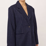 NaidaCC Pin Power Blazer - Navy