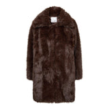 AikoCC Furry Coat - Dark Brown