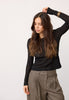 SvalaCC O-neck Blouse - Black