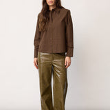 TeffaCC Padded Check Shirt - Olive