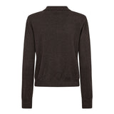 CoryCC Padded Polo Knit - Dark Brown