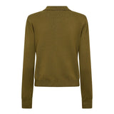 CoryCC Padded Polo Knit - Fern Green