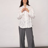 BrynnCC Structure Shirt - White - Co'couture