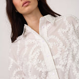 BrynnCC Structure Shirt - White - Co'couture