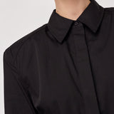 SannaCC Power Shirt Dress - Black - Co'couture