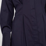 SannaCC Shirt Long Dress - Navy - Co'couture