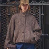 SachaCC Balloon Jacket - Dark Brown - Co'couture