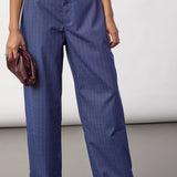 DaxterCC Check Pant - New Blue - Co'couture