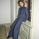 DaxterCC Check Pant - New Blue - Co'couture