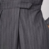 LyviaCC Maxi Wrap Dress - Mid Grey - Co'couture