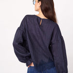 MelliCC Lace Blouse - Navy - Co'couture