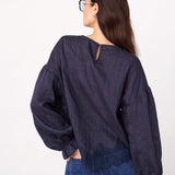 MelliCC Lace Blouse - Navy - Co'couture