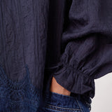 MelliCC Lace Blouse - Navy - Co'couture