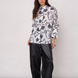 ElricCC Flower LS Shirt - Navy - Co'couture