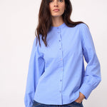 ElonaCC Check Shirt - Pale Blue - Co'couture